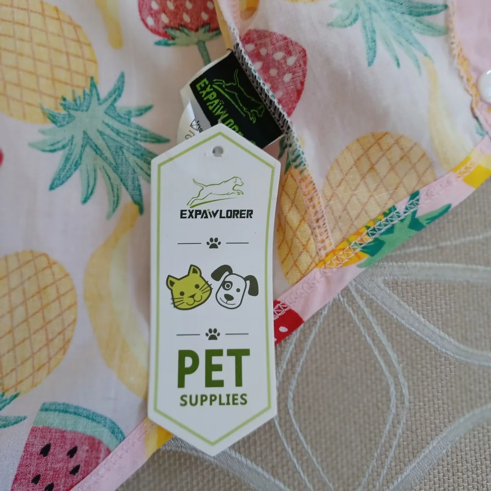 NWT Tropical Dog Outfit!